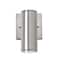 Afx Beverly 10-in. Outdoor LED Wall Sconce, Satin Nickel BVYW0410LAJUDSN - alternate 2